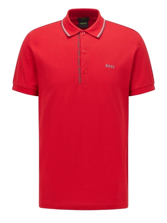 BOSS Athleisure Paule 4 Polo t-shirt - Medium Red